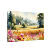 Summer Meadow Sky Canvas