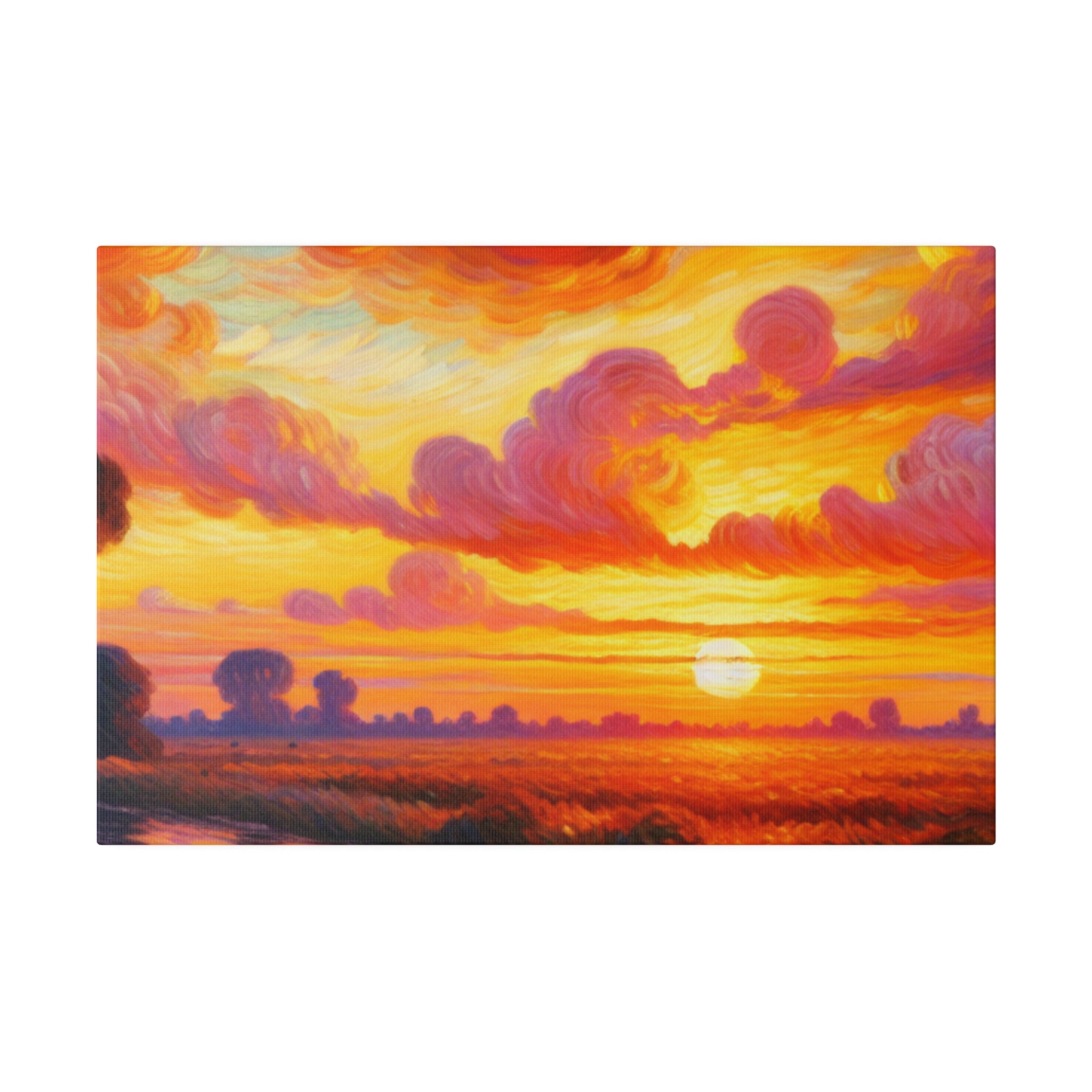 Solaris Meltdown Harmony Sunset Painting Canvas