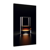 Bourbon Glass Neat Canvas