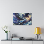 Tempest Heaven's Mirage Lightning Painting Canvas