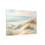 Coastal Sand Dune Watercolor Canvas