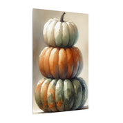 Pumpkin Pile Canvas