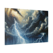 Storm Spirit Symphony Lightning Painting Canvas