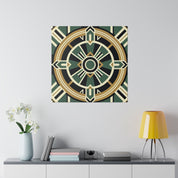 Gatsby Glamour Deco Pattern Art Deco Wall Art Canvas