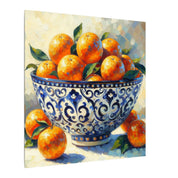 Mediterranean Oranges Canvas