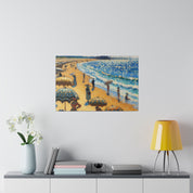 Seashore Reverie Coastal Decor Impressionist Beach Painting Canvas