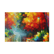 Autumn Whisper Hues Fall Painting Canvas