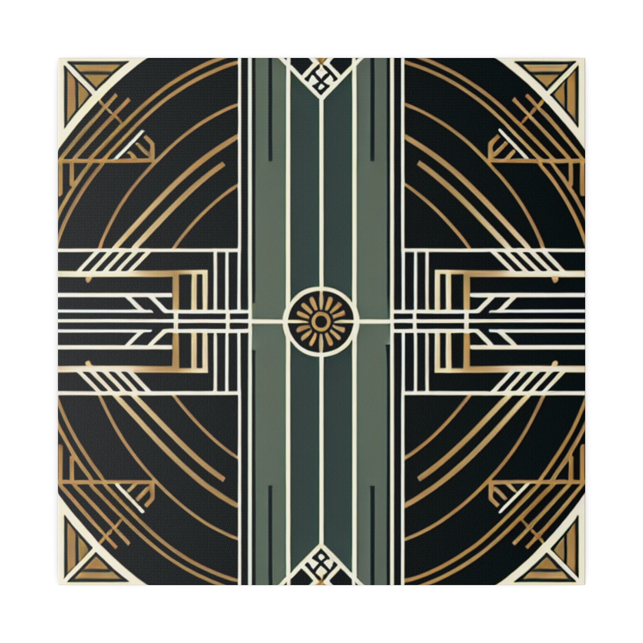 Deco Elegance Symphony Art Deco Wall Art Canvas