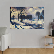 Whisper of Winter Snowscape Epoch Winter Painting Canvas