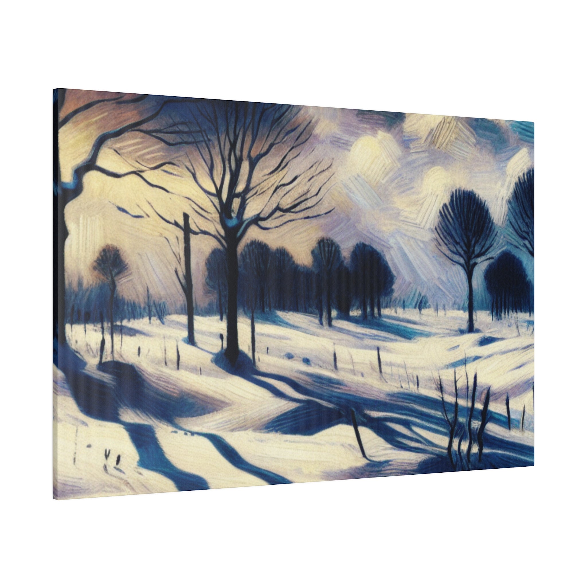 Whisper of Winter Snowscape Epoch Winter Painting Canvas