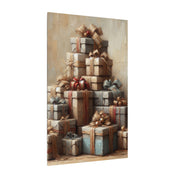 Rustic Christmas Gifts Canvas