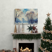Winter Wonderland Sky Canvas