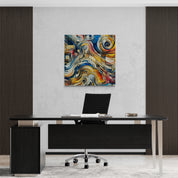 Visceral Forms Abstract Canvas