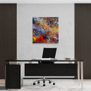 Symphony in Splatter Canvas